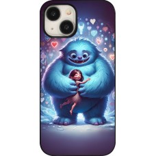 Coque iPhone 15 - Valentine 2024 Fluffy Love