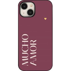 Coque iPhone 15 - Valentine 2024 mucho amor rosado