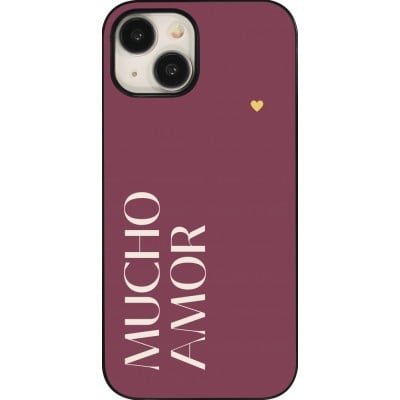 Coque iPhone 15 - Valentine 2024 mucho amor rosado