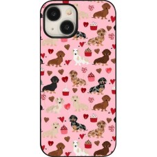 Coque iPhone 15 - Valentine 2024 puppy love