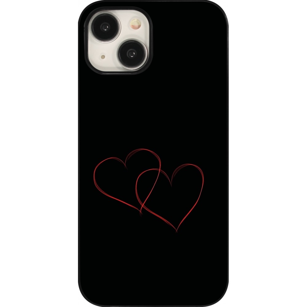 Coque iPhone 15 - Valentine 2023 attached heart