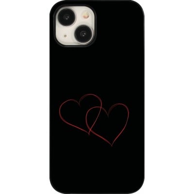 Coque iPhone 15 - Valentine 2023 attached heart