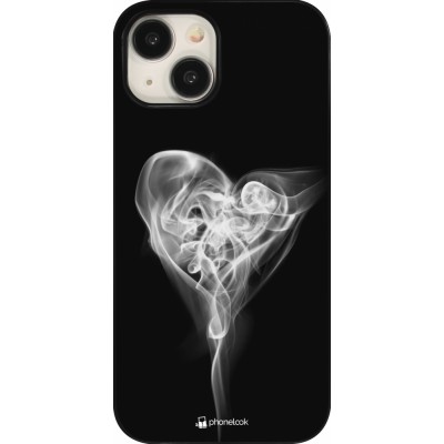 Coque iPhone 15 - Valentine 2022 Black Smoke