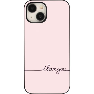 Coque iPhone 15 - Valentine 2023 i love you writing