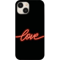 Coque iPhone 15 - Valentine 2023 neon love