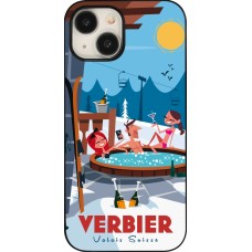 iPhone 15 Case Hülle - Verbier Mountain Jacuzzi