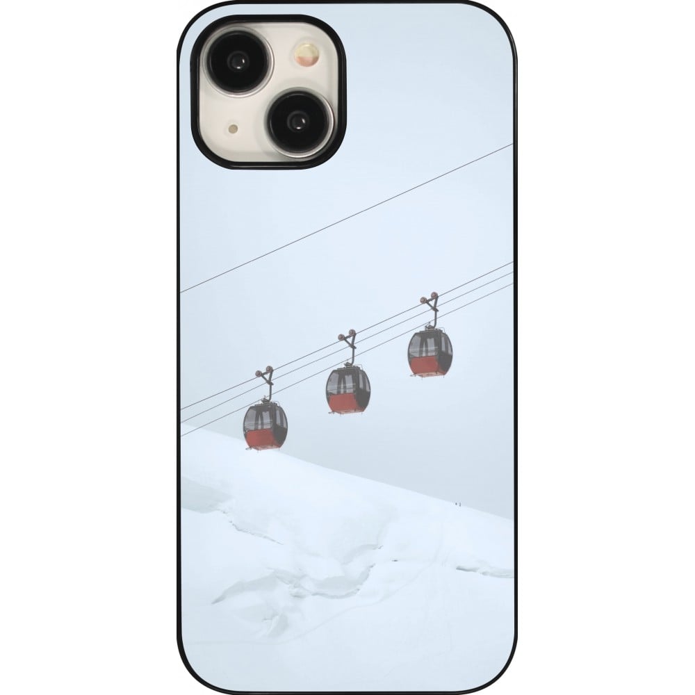 Coque iPhone 15 - Winter 22 ski lift