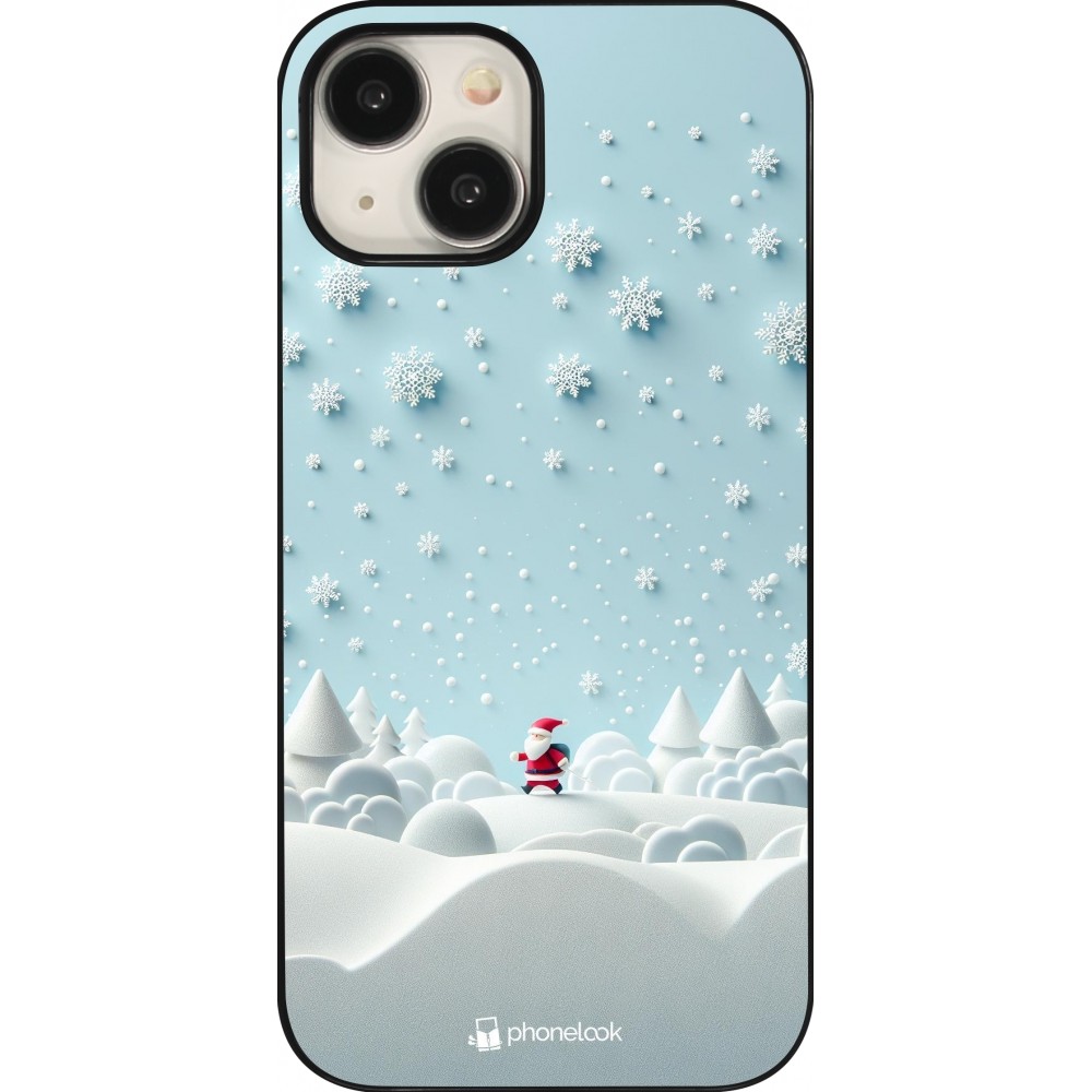 Coque iPhone 15 - Noël 2023 Petit Père Flocon