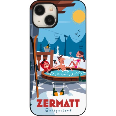 Coque iPhone 15 - Zermatt Mountain Jacuzzi