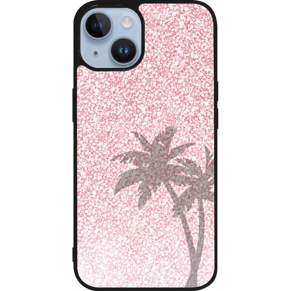 Coque iPhone 15 - Silicone rigide noir Summer 2021 01