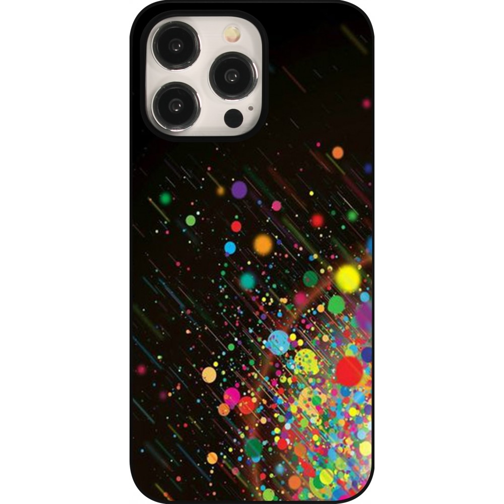 iPhone 15 Pro Max Case Hülle - Abstract Bubble Lines