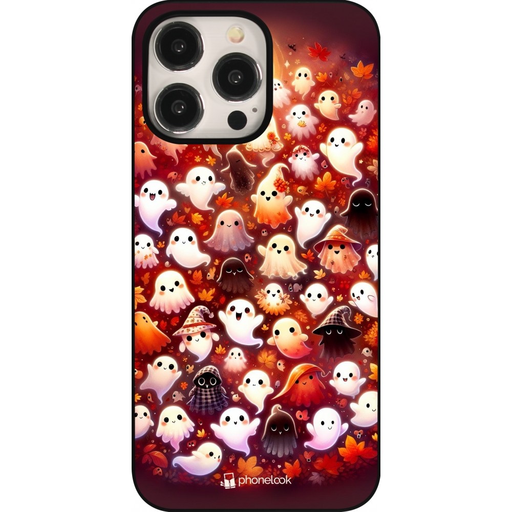 Coque iPhone 15 Pro Max - Fantômes automne mignons