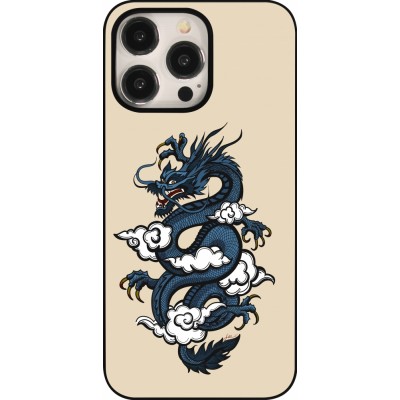 Coque iPhone 15 Pro Max - Blue Dragon Tattoo