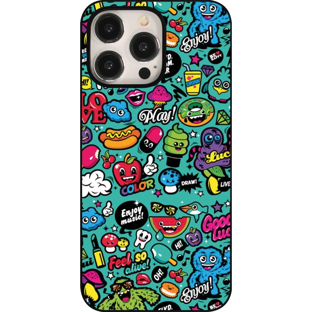 Coque iPhone 15 Pro Max - Cartoons old school