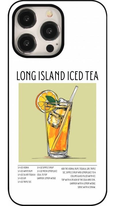 iPhone 15 Pro Max Case Hülle - Cocktail Rezept Long Island Ice Tea