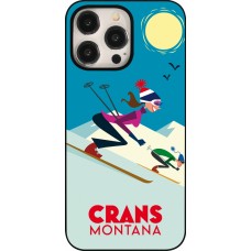 Coque iPhone 15 Pro Max - Crans-Montana Ski Downhill