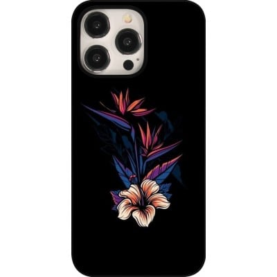 Coque iPhone 15 Pro Max - Dark Flowers