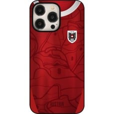 Coque iPhone 15 Pro Max - Maillot de football Autriche personnalisable