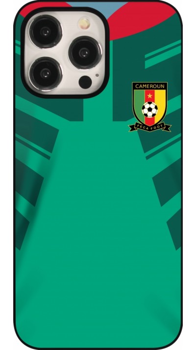 Coque iPhone 15 Pro Max - Maillot de football Cameroun 2022 personnalisable