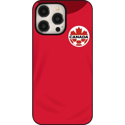 Coque iPhone 15 Pro Max - Maillot de football Canada 2022 personnalisable