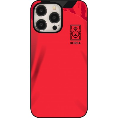 Coque iPhone 15 Pro Max - Maillot de football Corée du Sud 2022 personnalisable