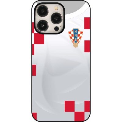 Coque iPhone 15 Pro Max - Maillot de football Croatie 2022 personnalisable