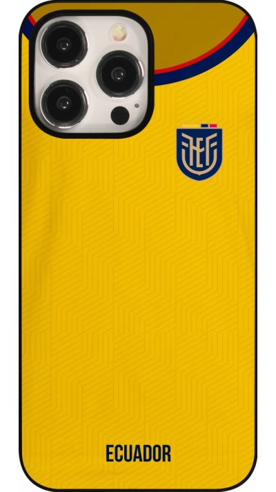 Coque iPhone 15 Pro Max - Maillot de football Equateur 2022