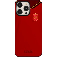 iPhone 15 Pro Max Case Hülle - Spanien 2022 personalisierbares Fußballtrikot