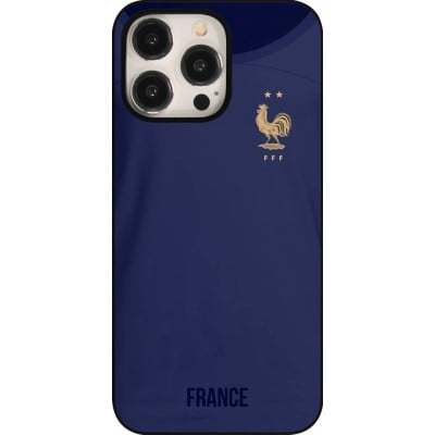 Coque iPhone 15 Pro Max - Maillot de football France 2022 personnalisable