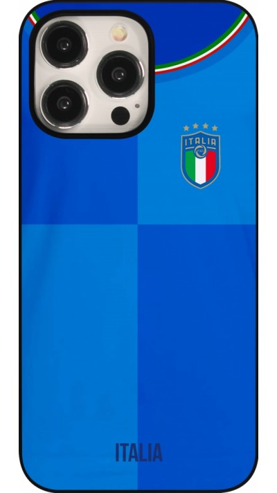 Coque iPhone 15 Pro Max - Maillot de football Italie 2022 personnalisable