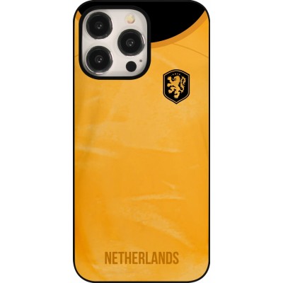 Coque iPhone 15 Pro Max - Maillot de football Pays-Bas 2022 personnalisable