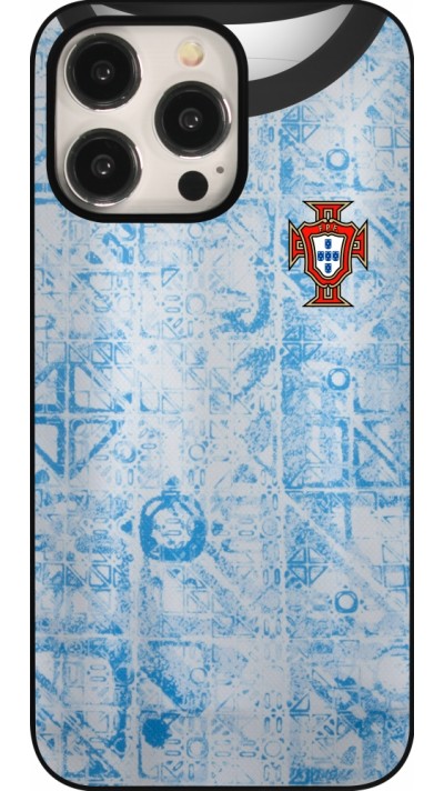 Coque iPhone 15 Pro Max - Maillot de football Portugal Extérieur personnalisable