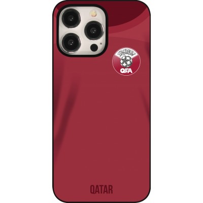 Coque iPhone 15 Pro Max - Maillot de football Qatar 2022 personnalisable