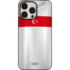 Coque iPhone 15 Pro Max - Maillot de football Turquie personnalisable