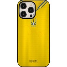 Coque iPhone 15 Pro Max - Maillot de football Ukraine