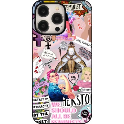 Coque iPhone 15 Pro Max - Girl Power Collage