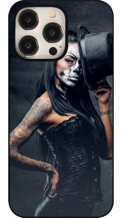 Coque iPhone 15 Pro Max - Halloween 22 Tattooed Girl