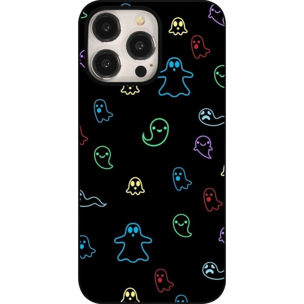 Coque iPhone 15 Pro Max - Halloween 2024 colorful ghosts