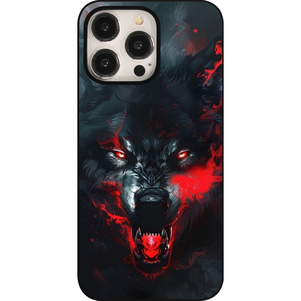 Coque iPhone 15 Pro Max - Halloween 2024 mad werewolf