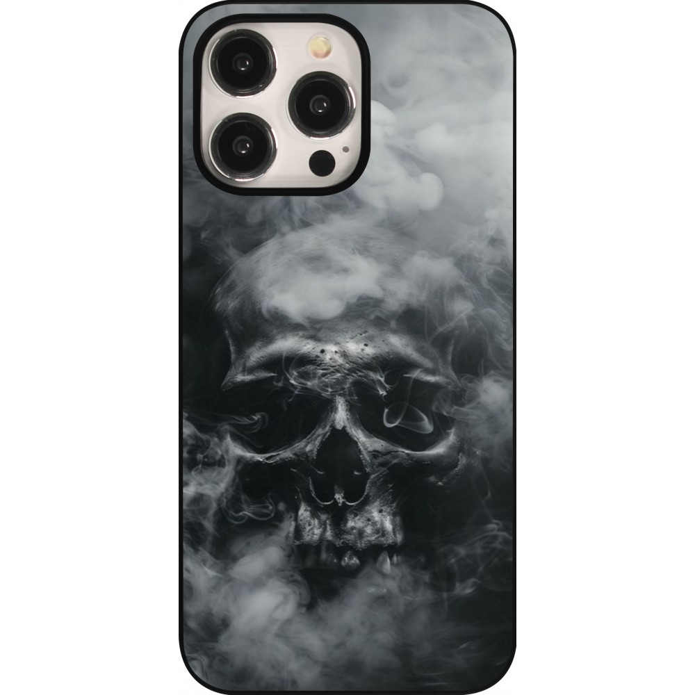 Coque iPhone 15 Pro Max - Halloween 2024 smoky skull