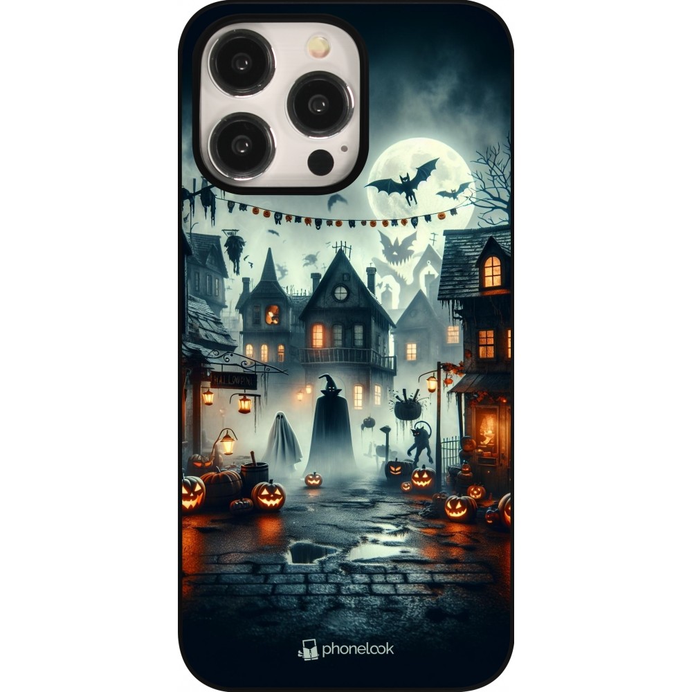 Coque iPhone 15 Pro Max - Halloween Spookville