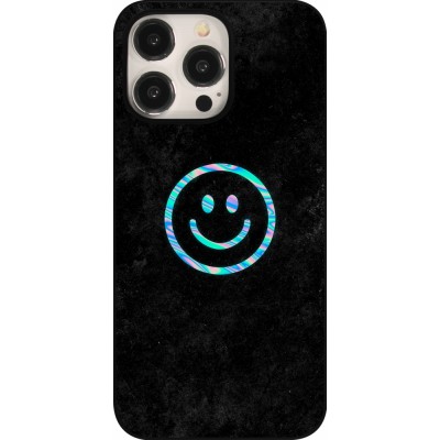 Coque iPhone 15 Pro Max - Happy smiely irisé