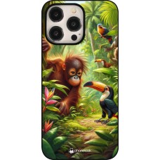 Coque iPhone 15 Pro Max - Jungle Tropicale Tayrona