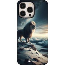 Coque iPhone 15 Pro Max - Le lion blanc