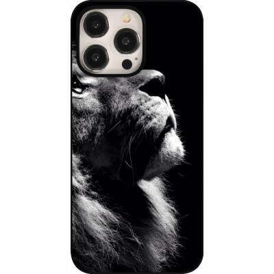 iPhone 15 Pro Max Case Hülle - Lion looking up