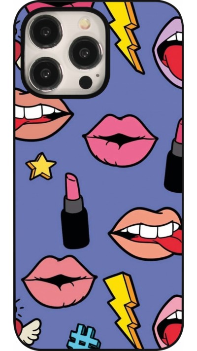 Coque iPhone 15 Pro Max - Lips and lipgloss