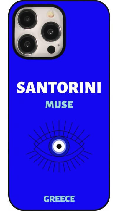 Coque iPhone 15 Pro Max - Pop Summer Destination Santorini