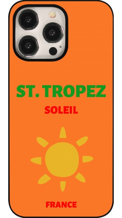 Coque iPhone 15 Pro Max - Pop Summer Destination St-Tropez