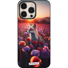 Coque iPhone 15 Pro Max - Renard pourpre au crépuscule