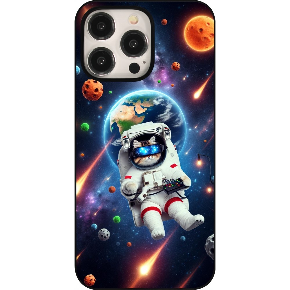 iPhone 15 Pro Max Case Hülle - VR SpaceCat Odyssee